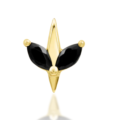Lucienne - Black CZ