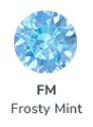 Titanium flower gem