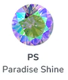 Titanium flower gem