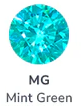 Titanium flower gem