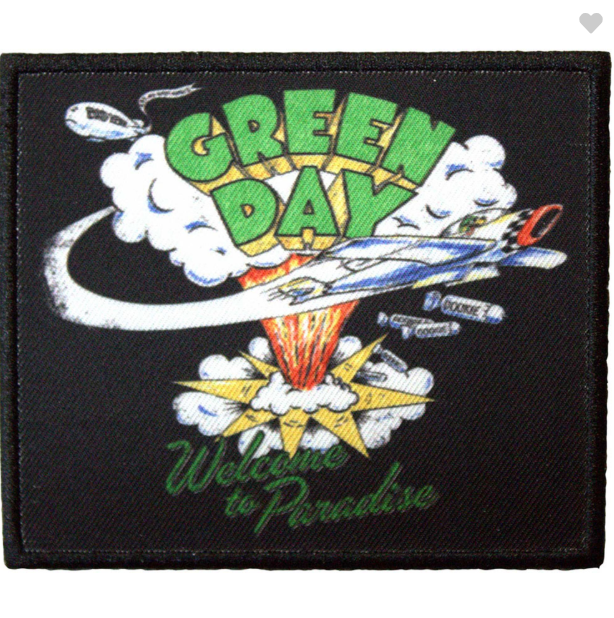 Green Day - Welcome Tp Paradise Patch