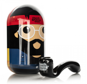 5.5" Dave's Not Here, Man Sherlock Hand Pipe in Collectible Tin (Limited Edition)