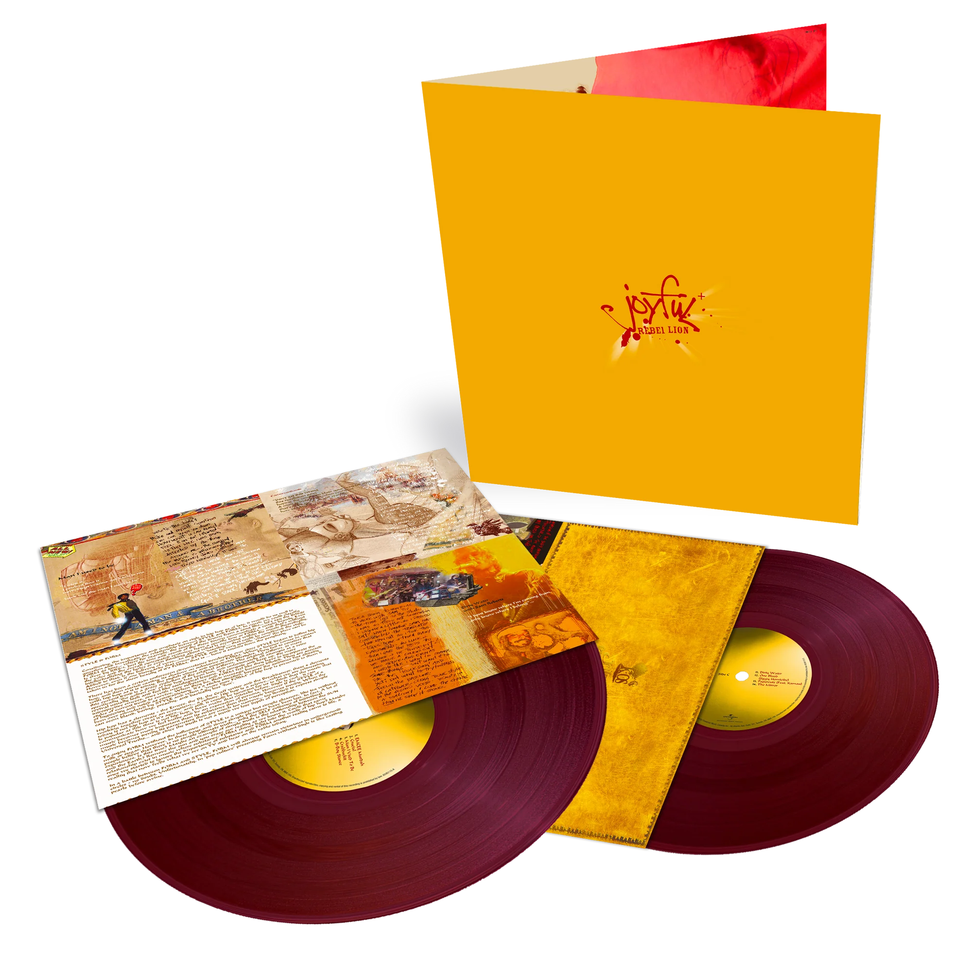 K-OS - Joyful Rebel Lion+ (2LP Burgundy Red Vinyl)