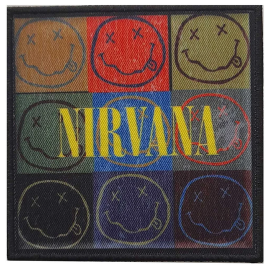 Nirvana ( Patch Distressed Smiley Blocks)