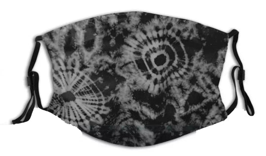 Black And Grey Tye Die