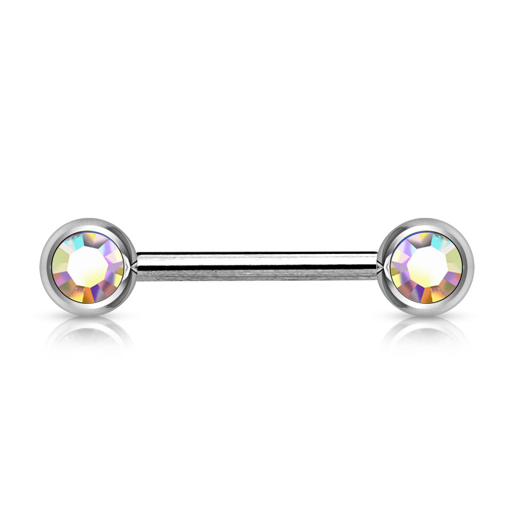 Double Front Facing Gem