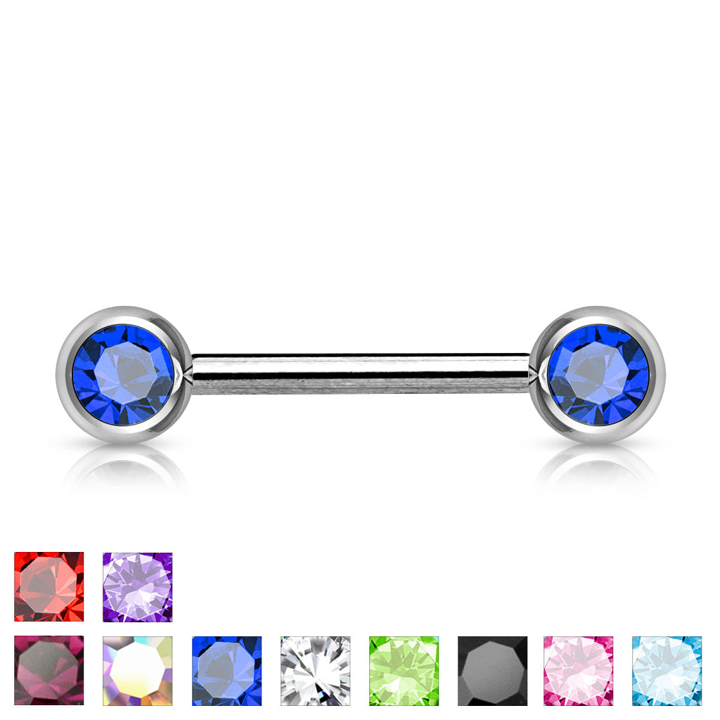 Double Front Facing Gem