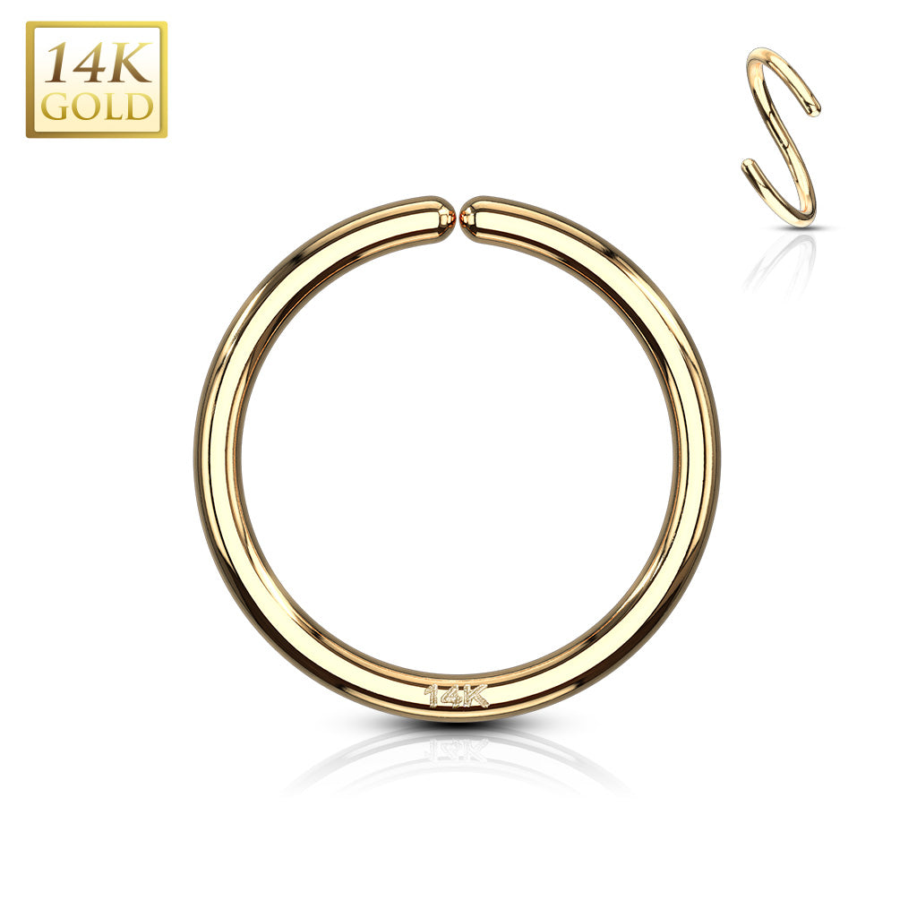 14Kt. Yellow Gold Seamless