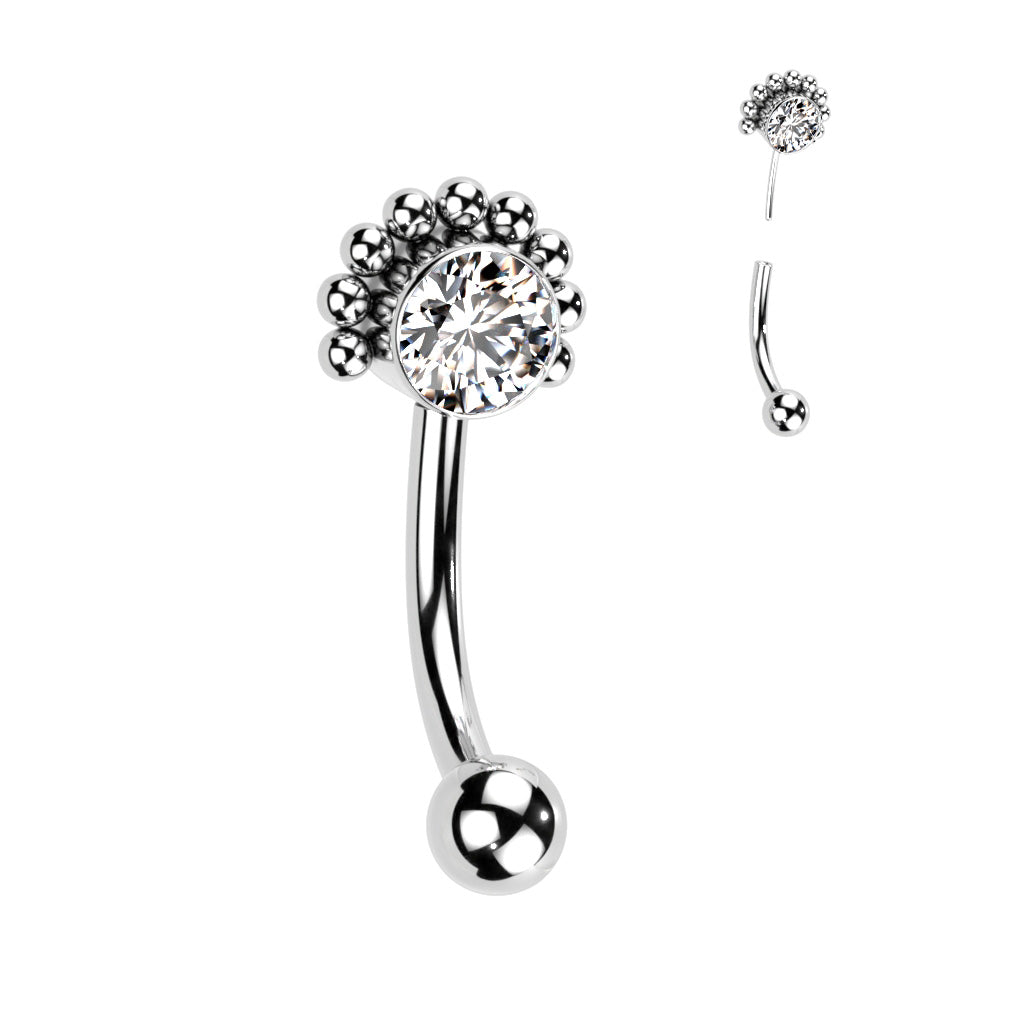 Tribal CZ and Opal balls