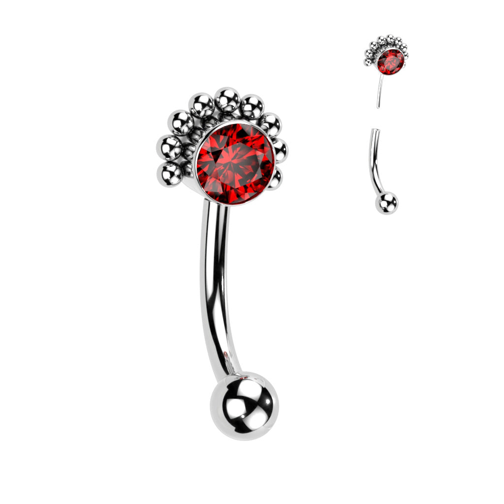 Tribal CZ and Opal balls