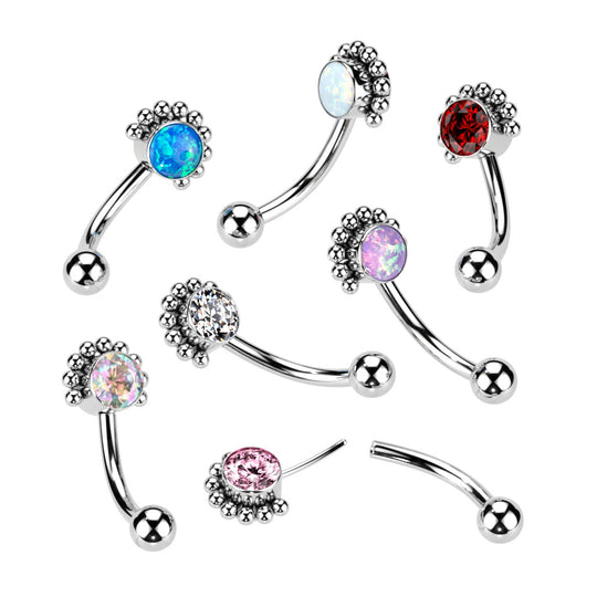 Tribal CZ and Opal balls
