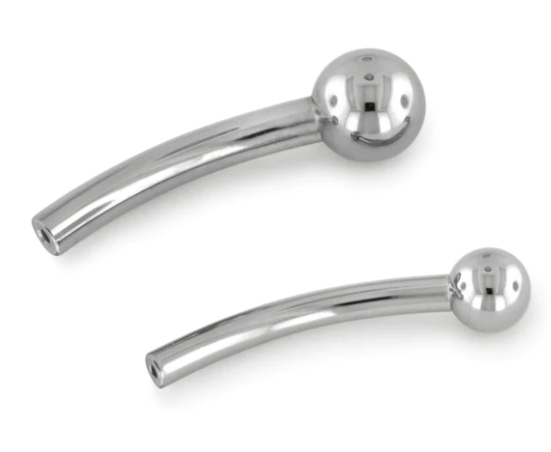 Neometal Titanium Curved Barbells - Shaft