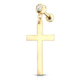 Cross Dangle Crystal Set Croix (Unité)