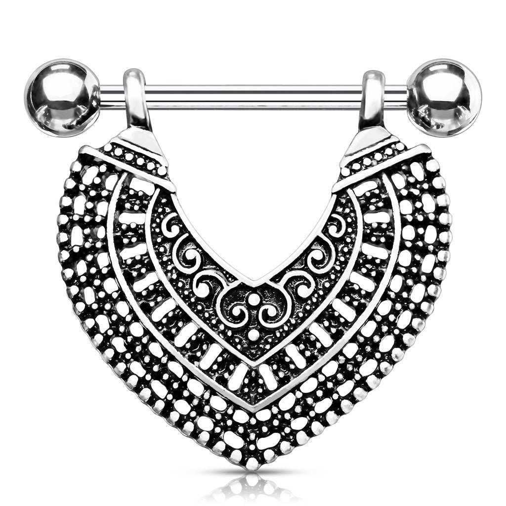 Vintage Heart Dangle
