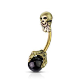 Skull Top bijoux de Nombril
