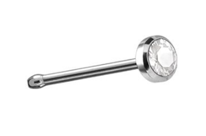 Bijou de nez avec une pierre