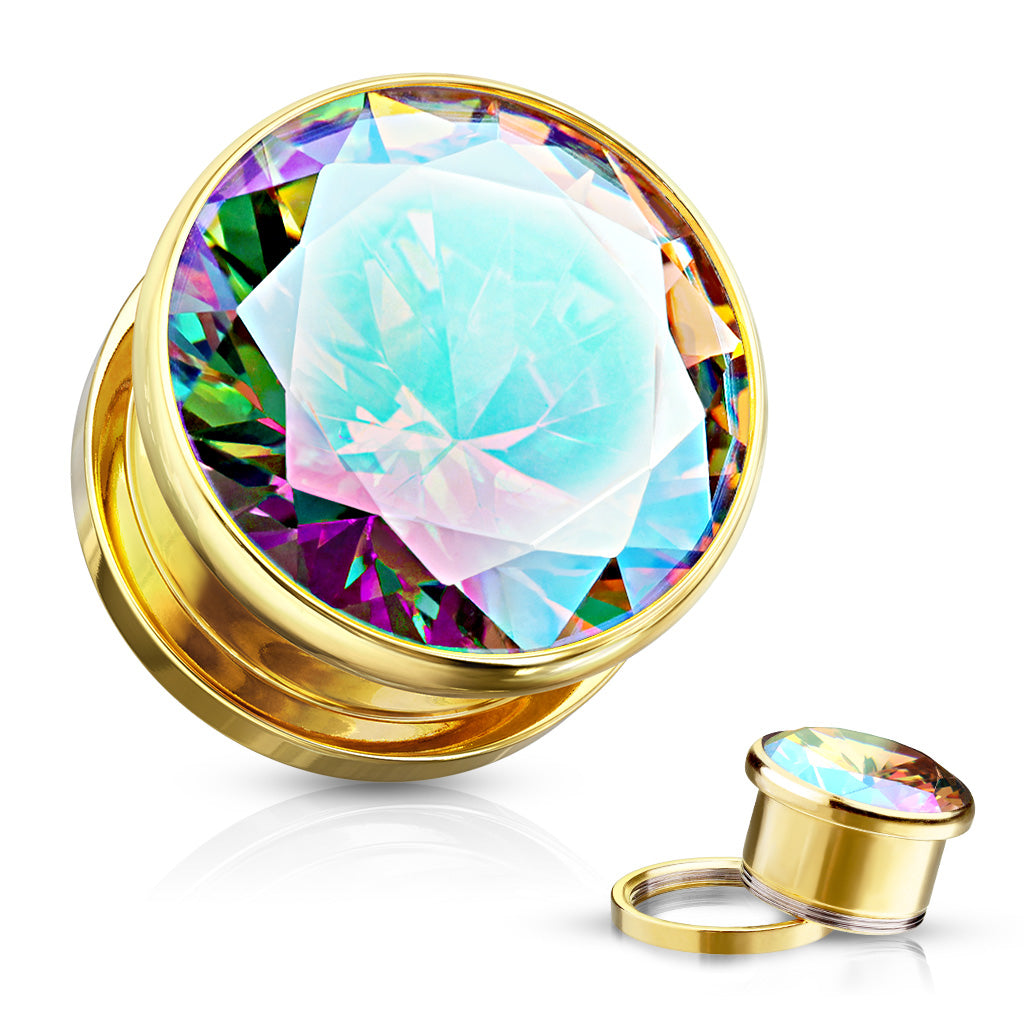 AB Zircon Bezel Set