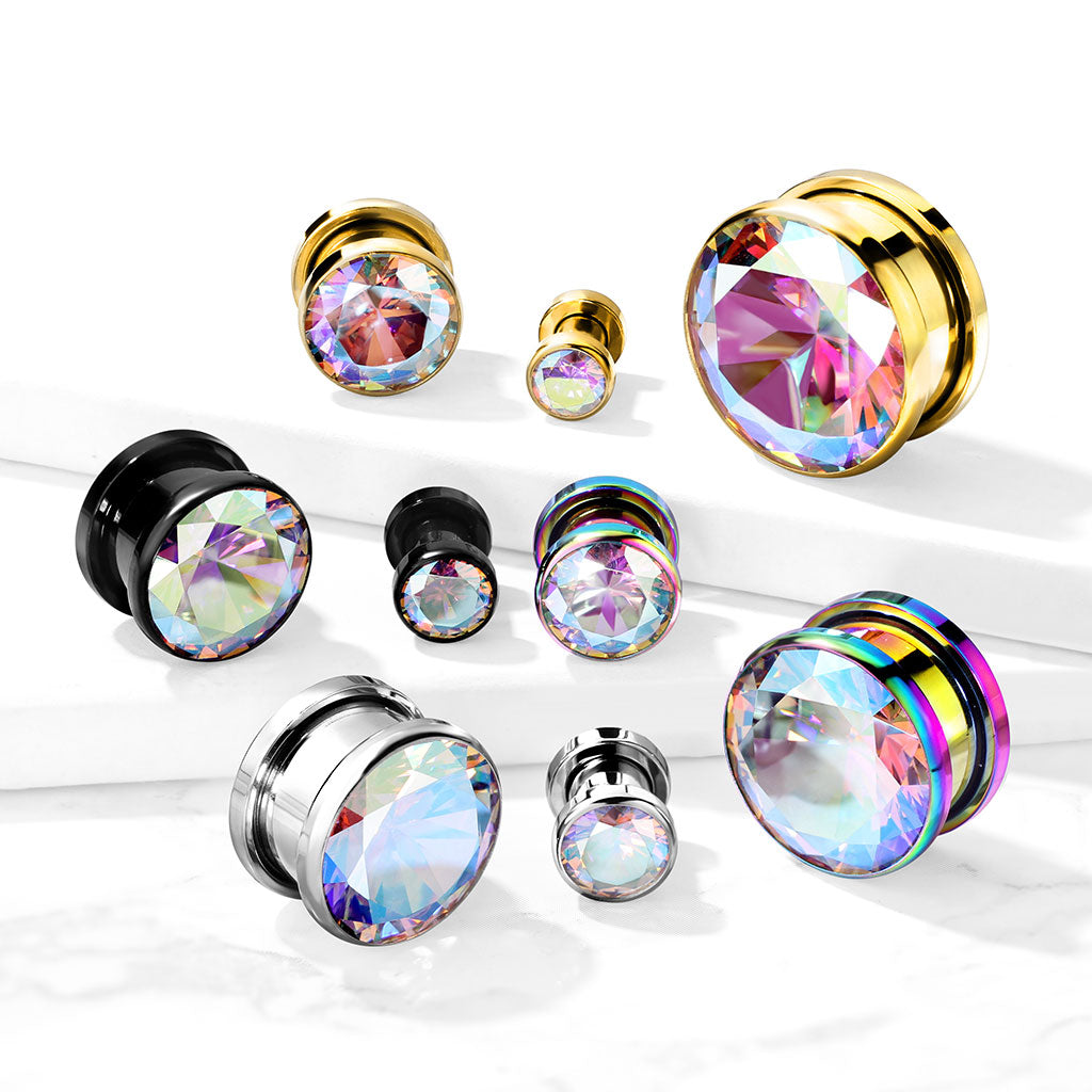 AB Zircon Bezel Set