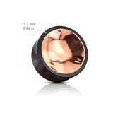 Organic Sono Wood Saddle Plug