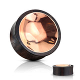 Organic Sono Wood Saddle Plug