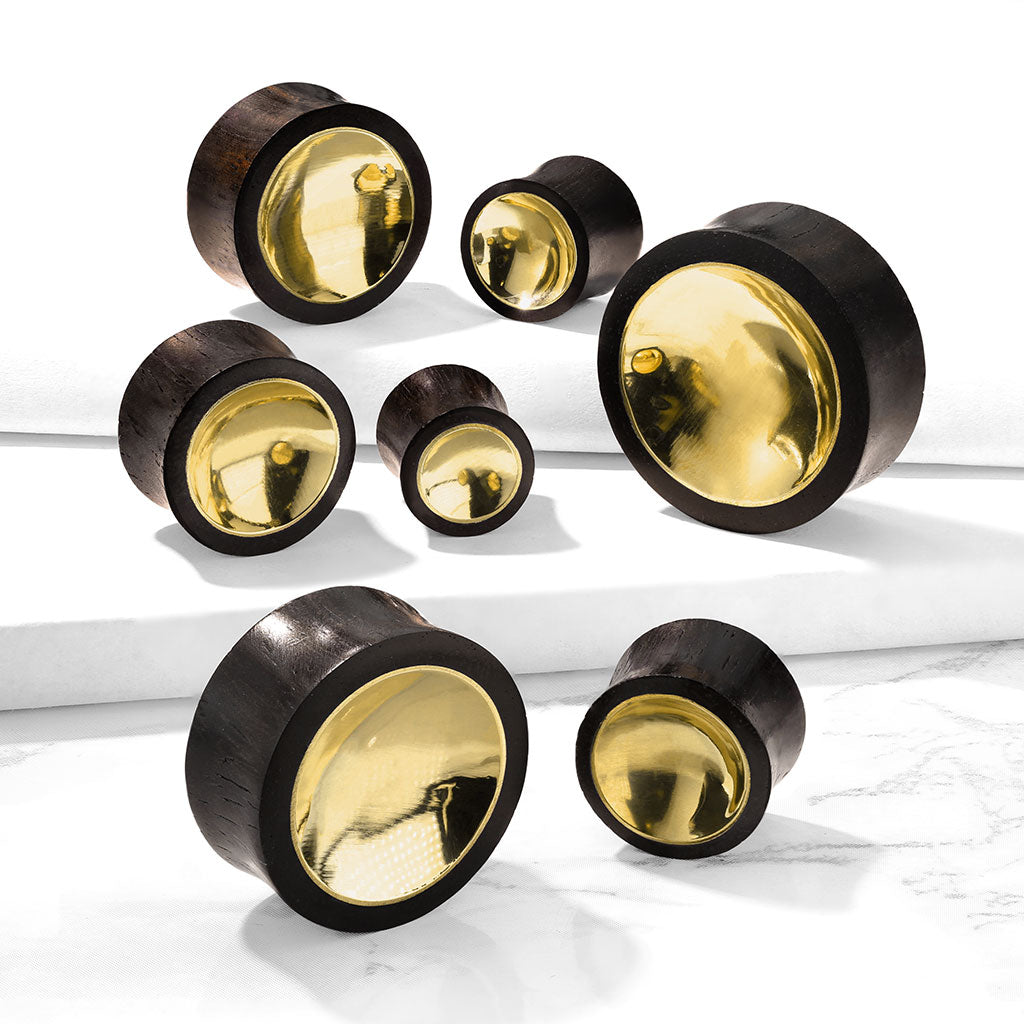 Organic Sono Wood Saddle Plug