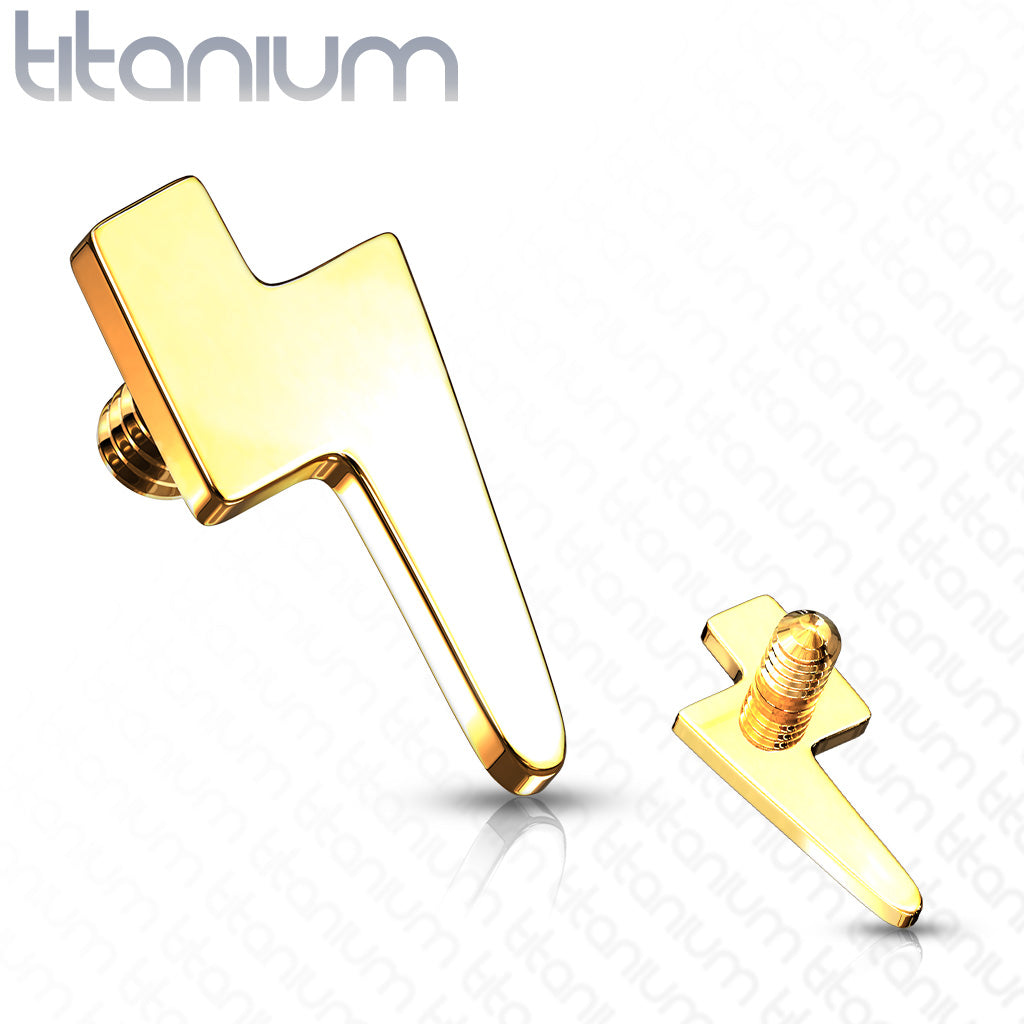 Flat Lightening Bolt Top Parts