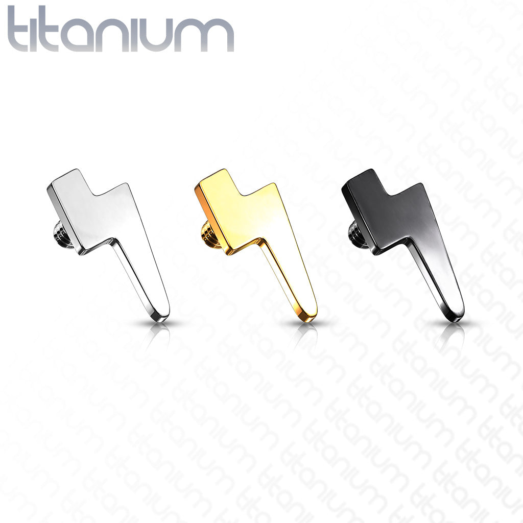 Flat Lightening Bolt Top Parts