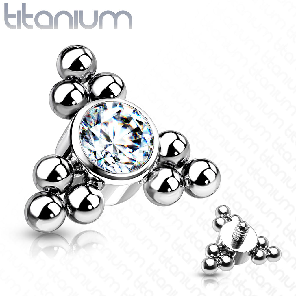 Single CZ and Triple Ball Clusters