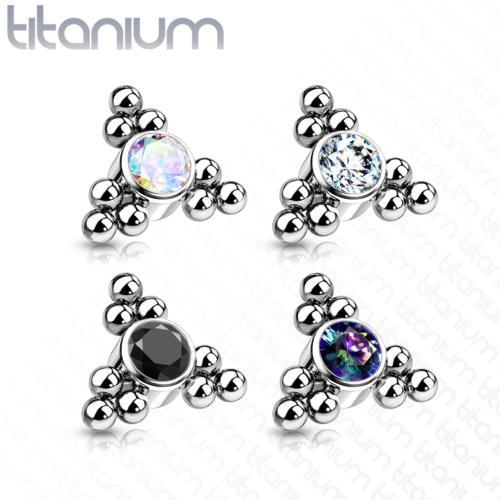 Single CZ and Triple Ball Clusters