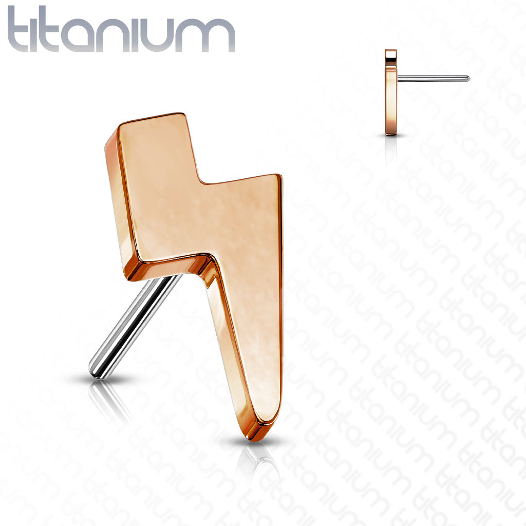 Lightning Bolt Top Threadless