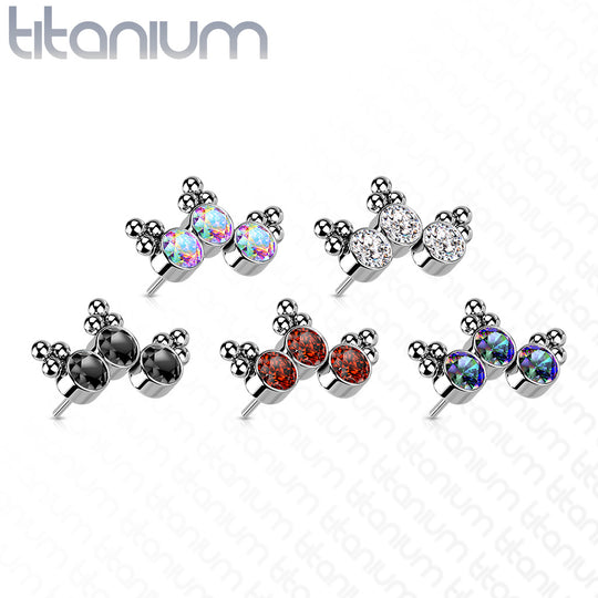 Curve 3 CZ Bezel Set