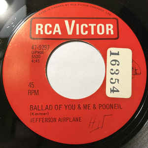 Jefferson Airplane - Ballad Of You & Me & Pooneil / Two Heads