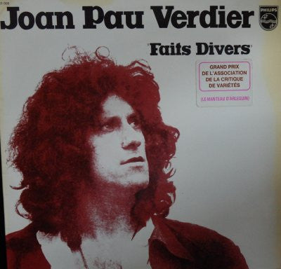 Joan Pau Verdier – Faits Divers