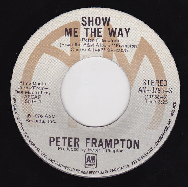 Peter Frampton - Show Me The Way