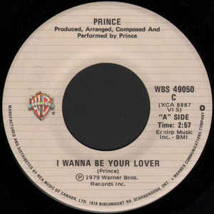 Prince - I Wanna Be Your Lover