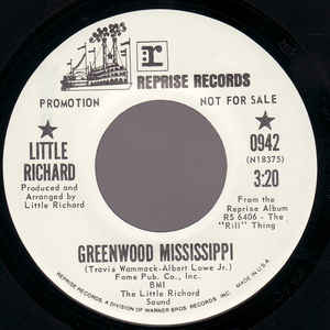 Little Richard - Greenwood Mississippi / I Saw Her Standing There