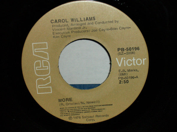 Carol Williams  -More