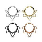 Filigree hoop