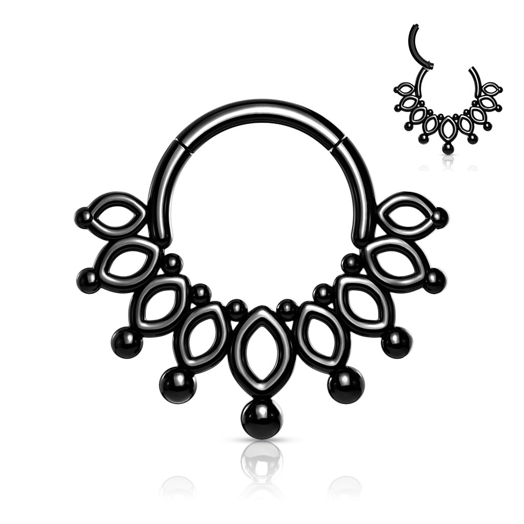 Beaded End Crown