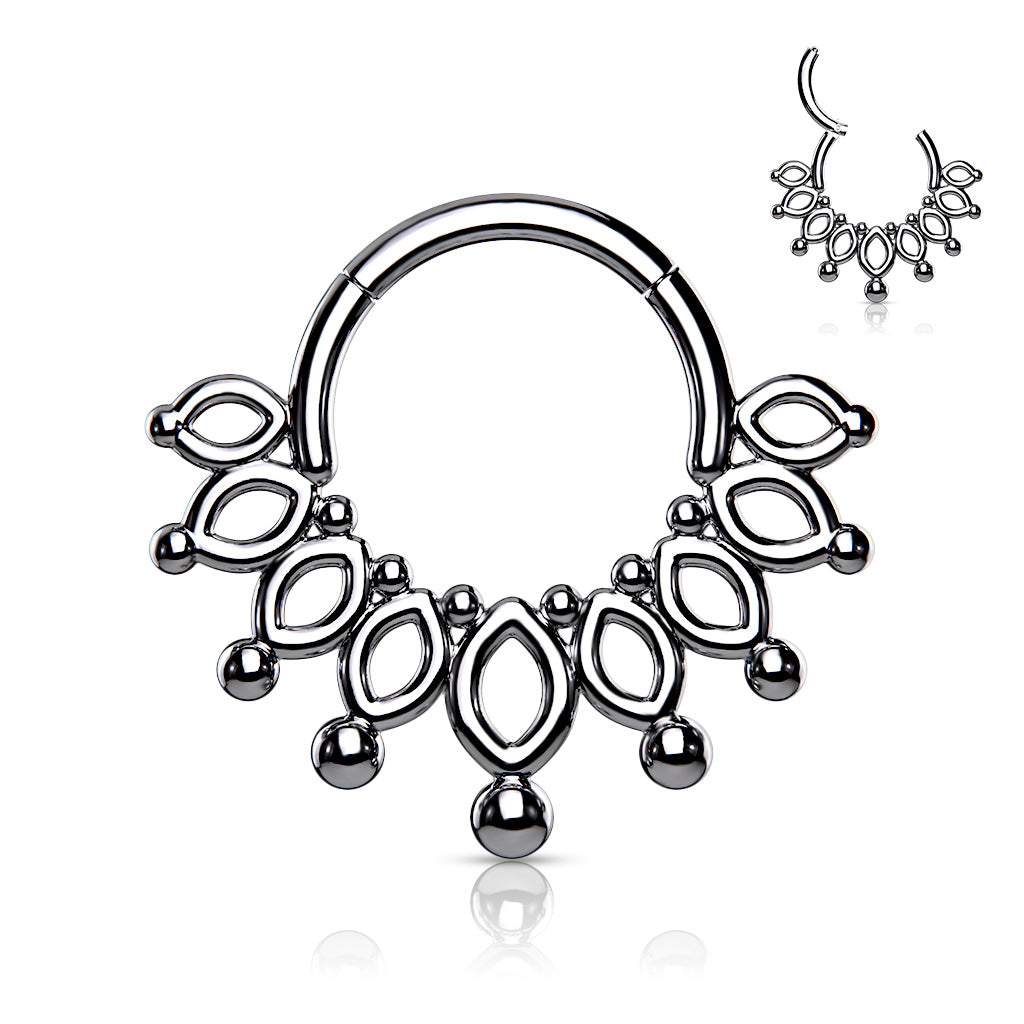 Beaded End Crown
