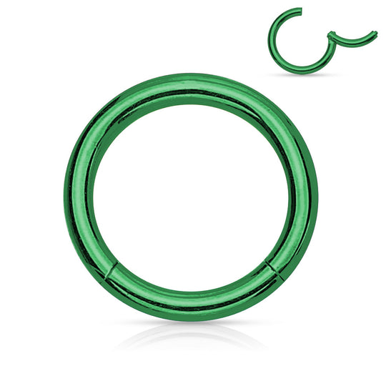 Clicker Segment Hoop Rings
