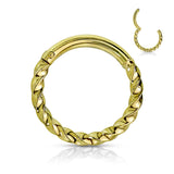 Hoop Rings Twisted