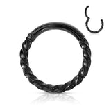 Hoop Rings Twisted