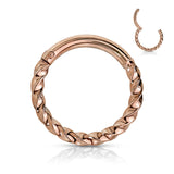 Hoop Rings Twisted
