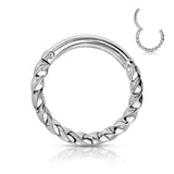 Hoop Rings Twisted