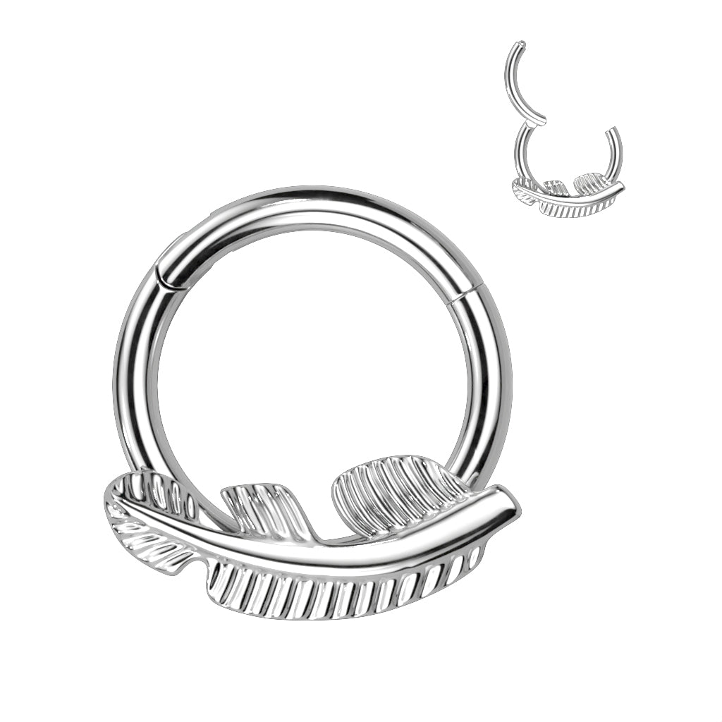 Leaf segement hoop ring