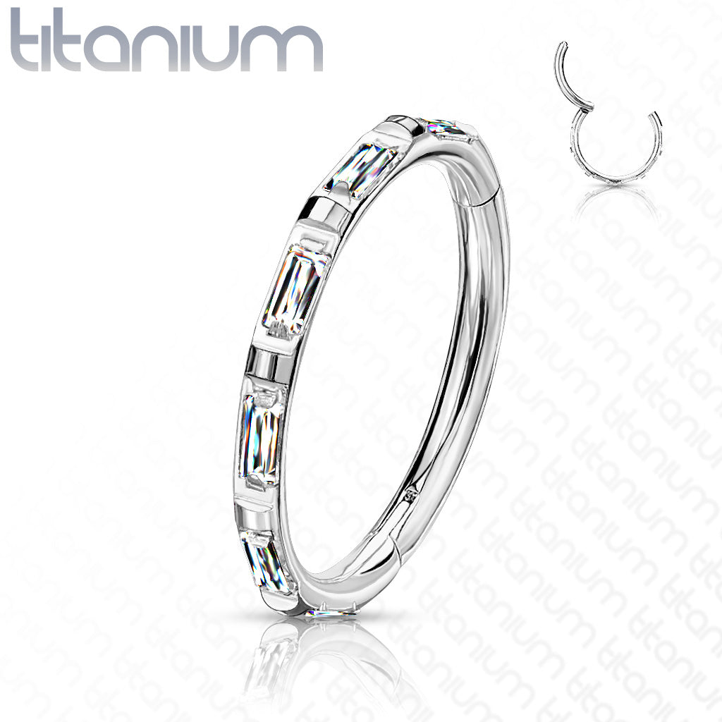 Implant Grade Titanium Hinged Segment Hoop Ring
