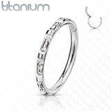 Implant Grade Titanium Hinged Segment Hoop Ring