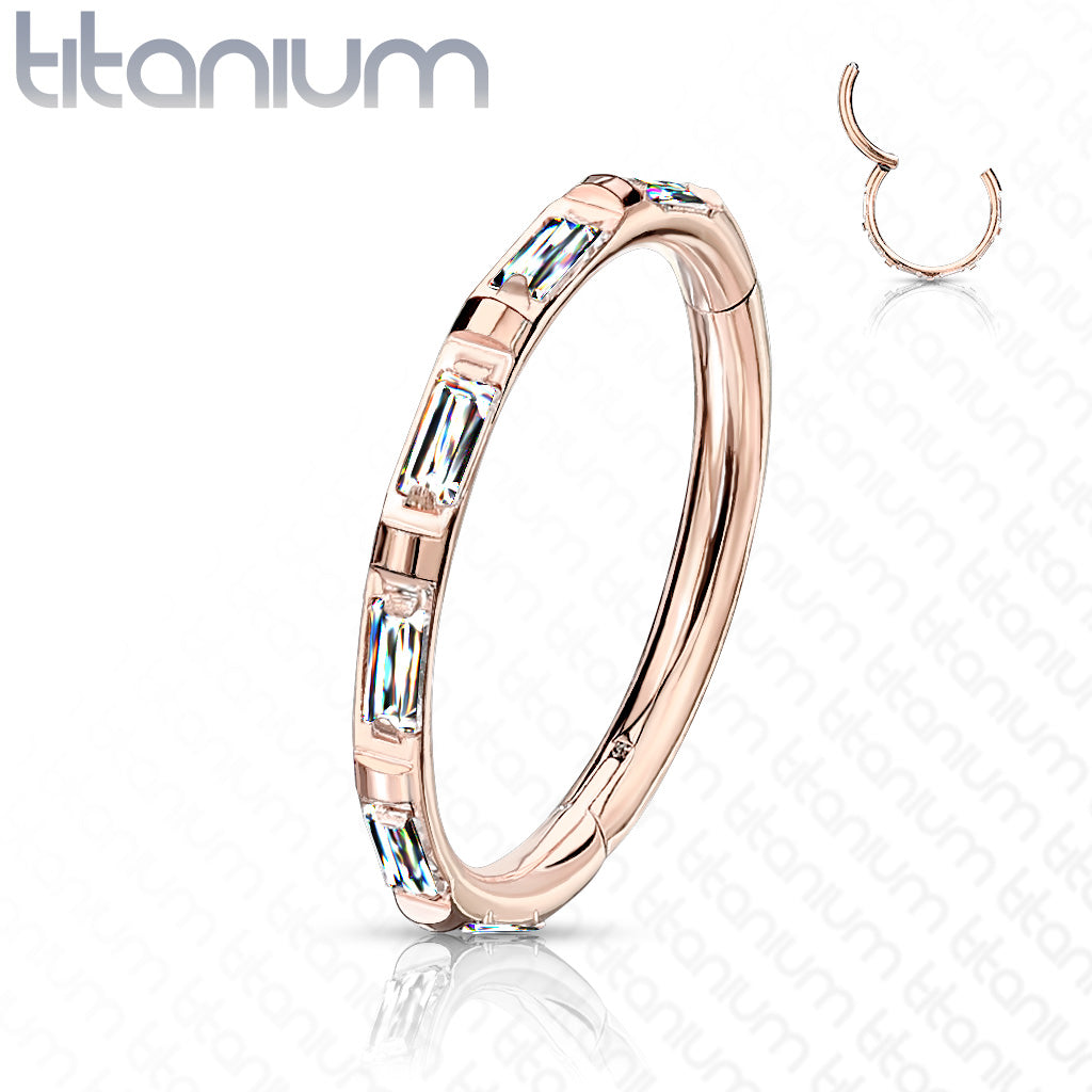 Implant Grade Titanium Hinged Segment Hoop Ring