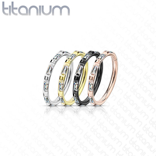 Implant Grade Titanium Hinged Segment Hoop Ring